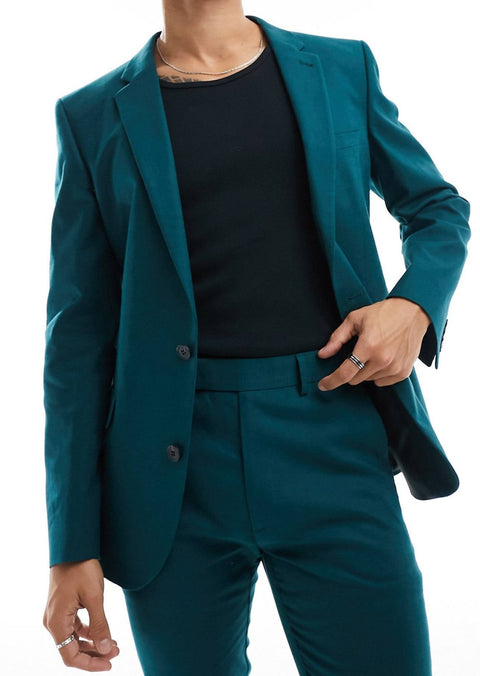 Forest Green Slim Fit Suit