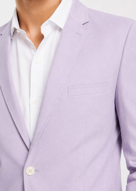 Lavender Slim Fit Suit