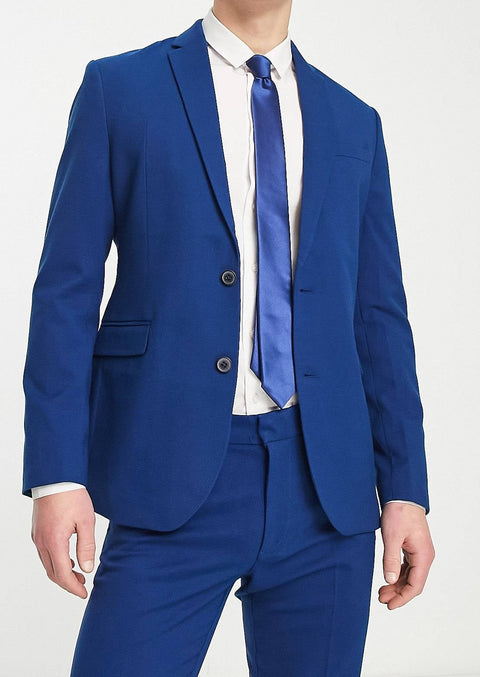 Slim Fit Indigo Blue Suit