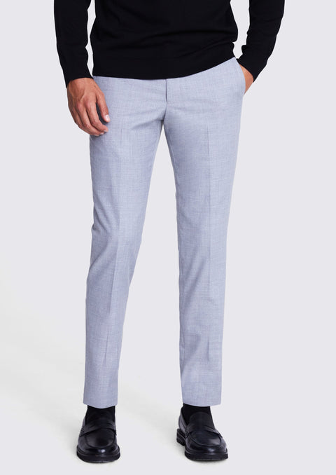 Tailored Fit Grey Double Breasted Suit / Jacket