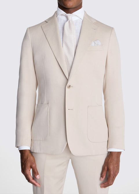 Slim Fit Light Camel Suit