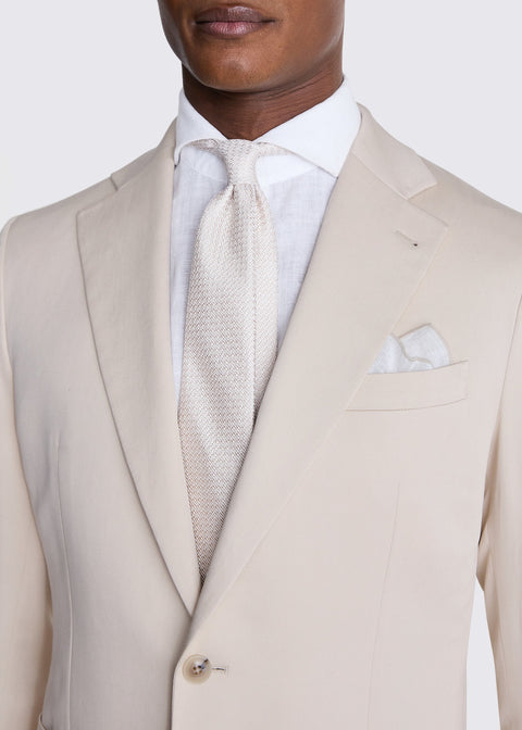 Slim Fit Light Camel Suit
