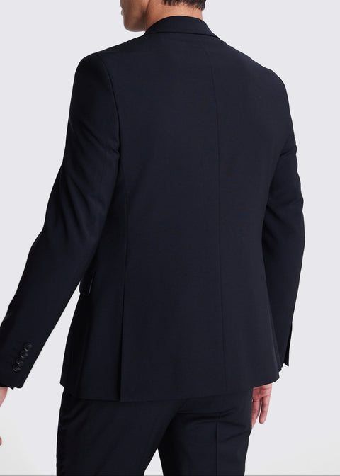 Slim Fit Black Performance Suit