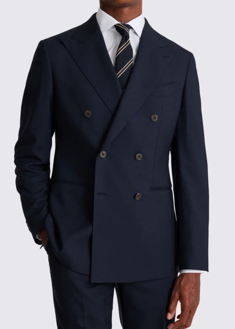 Tailored Fit Navy Suit