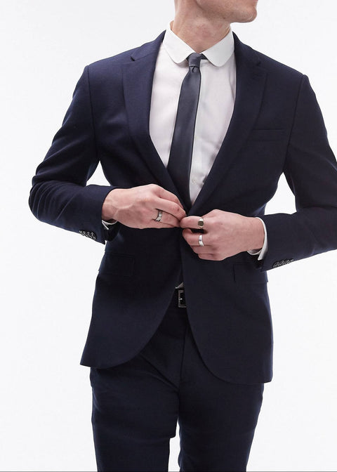 Navy Slim Fit Suit / Blazer