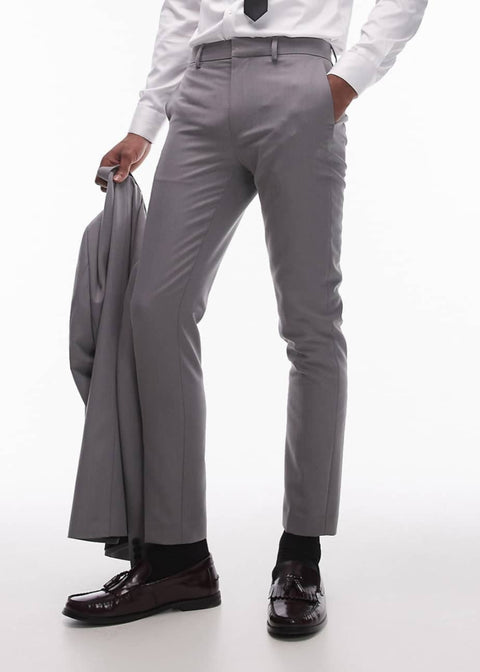 Slim Fit Suit In Grey