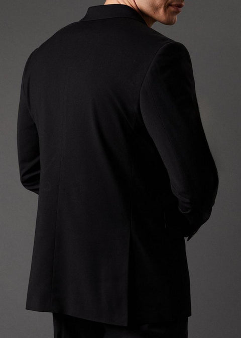Essential Black Double Breasted Blazer Suit