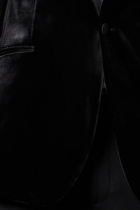 Slim Fit Velvet Tuxedo Jacket