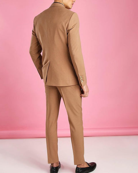 Slim Fit Double Breasted Suit