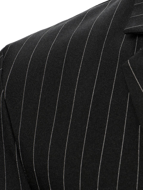 Men Striped Blazer
