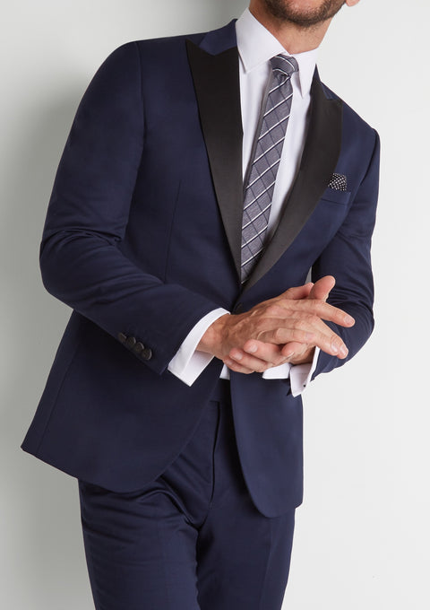 Tailored Fit Navy Tuxedo