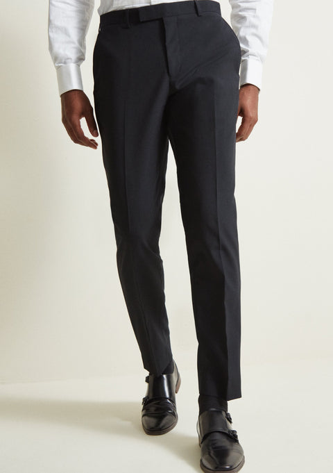 Tailored Fit Tuxedo With Black Lapel