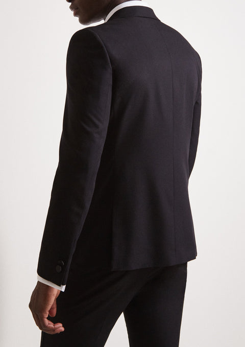 Slim Fit Black Tuxedo Suit