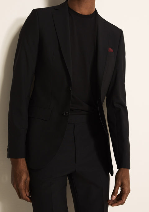 Slim Fit Black Suit