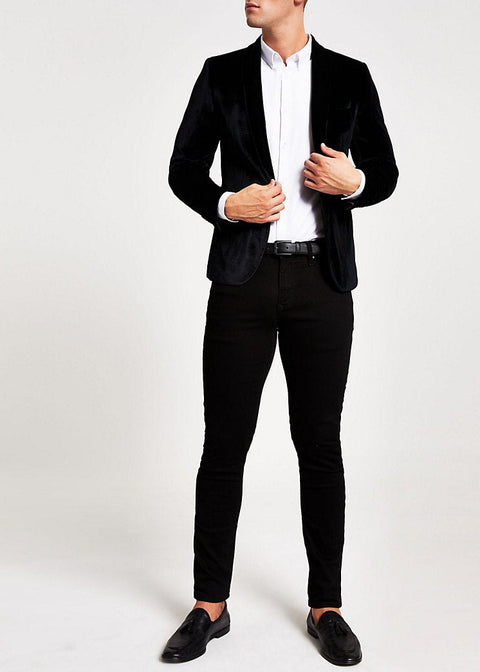 Black Velvet Blazer