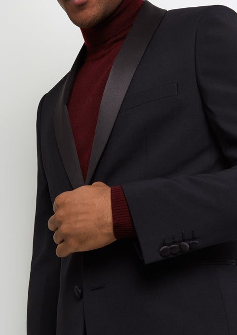 Black Shawl Collar tuxedo