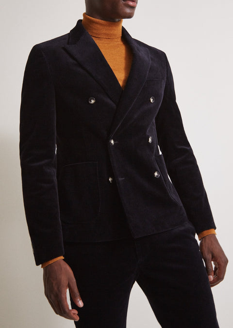 Blue Corduroy Suit