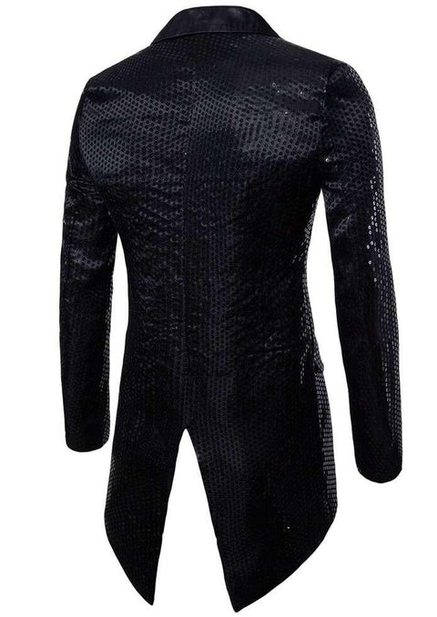 Sequin Black Blazer