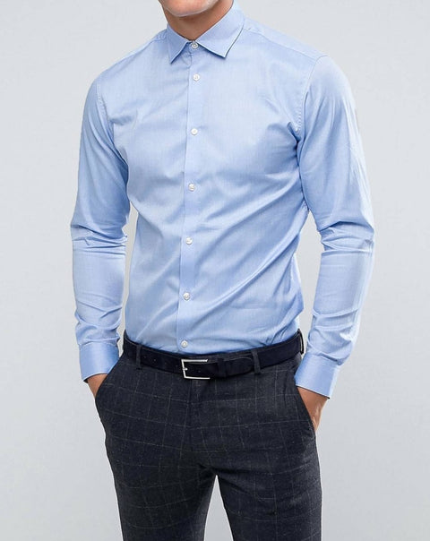 Light blue smart shirt
