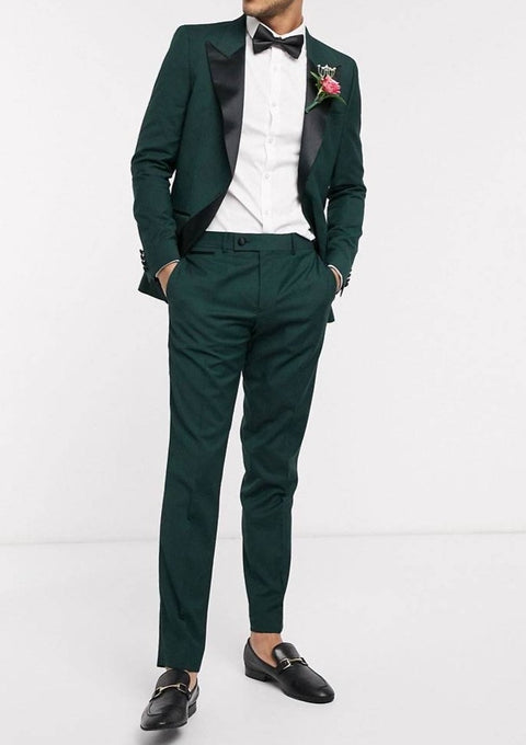 Green Tuxedo Suit