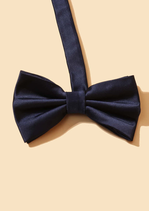 Blue Solid Tie