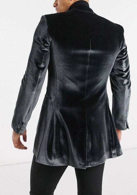 Black Velvet Blazer