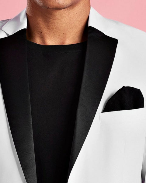 White Skinny Fit Tuxedo