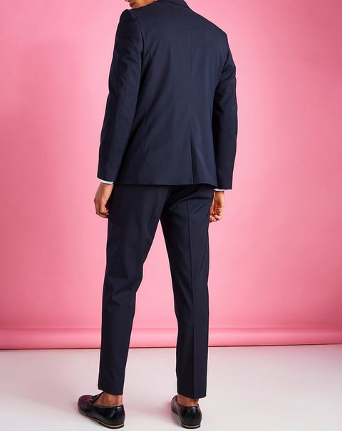Slim Fit Suit in Navy