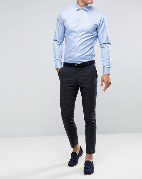 Light blue smart shirt