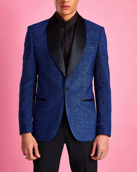 blue blazer tumuh men clothing suit