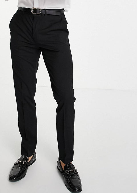 Black Tuxedo Trouser