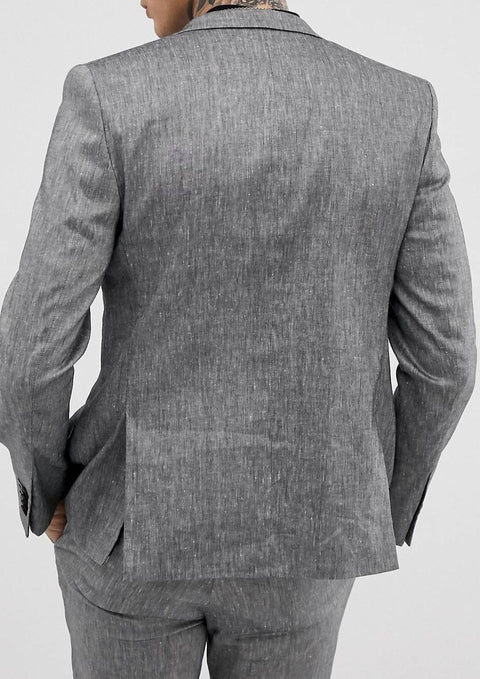 Grey Slim Suit / Blazer