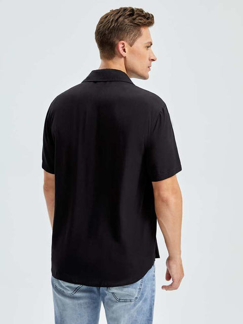 Black Solid Shirt