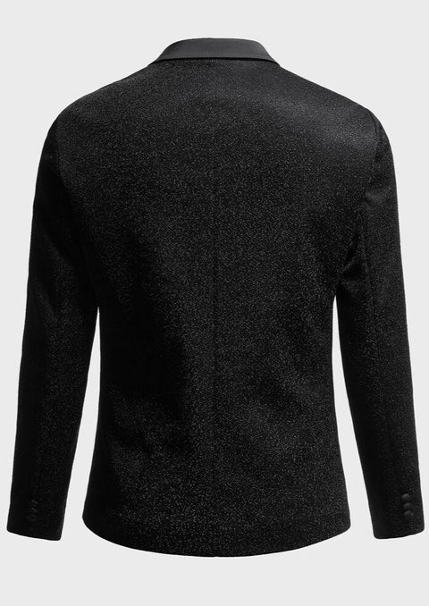 Black Tuxedo Blazer For Prom