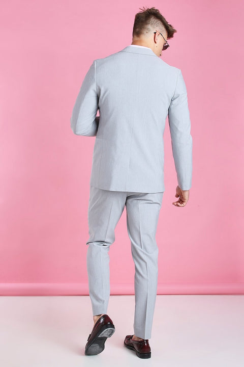 Grey slim fit blazer