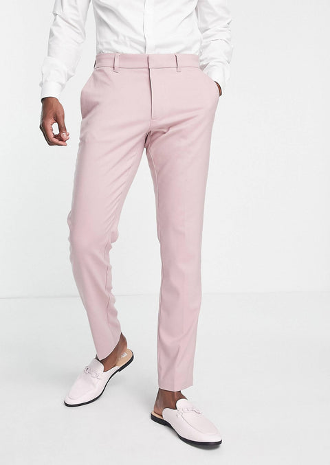 Mid Pink Double Breasted Suit