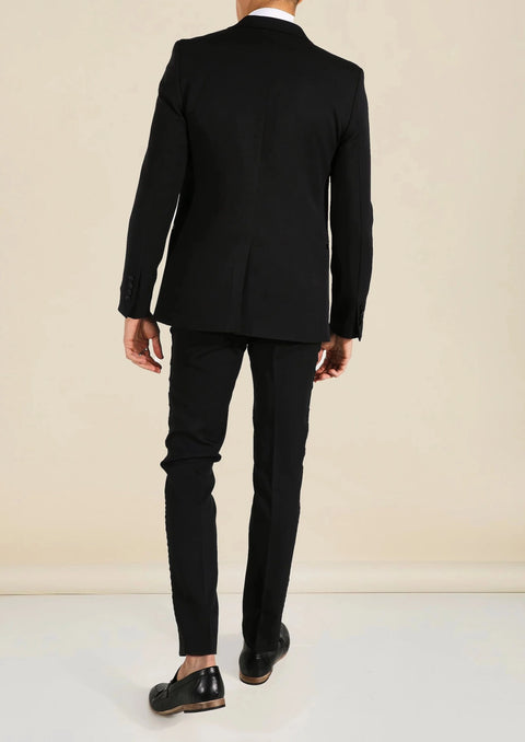 Wedding Slim Black Tuxedo Suit Jacket