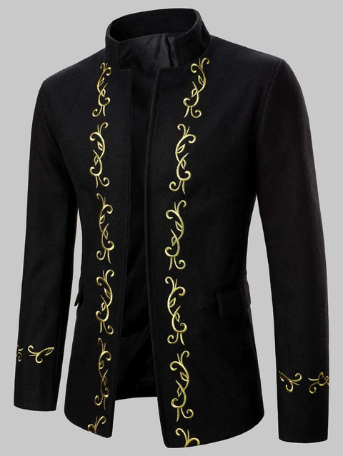 Vintage Embroidery Blazer