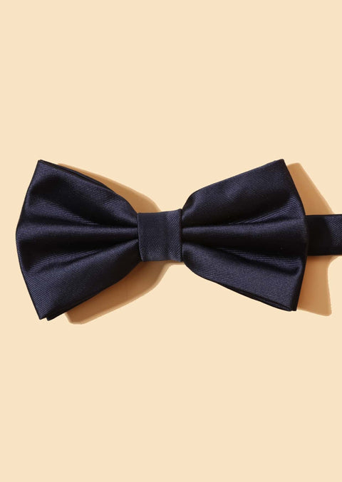 Blue Solid Tie
