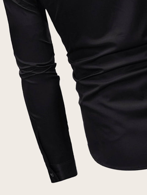 Black Tuxedo Shirt