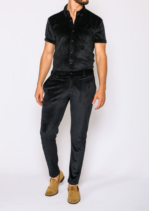 Black Velvet Shirt