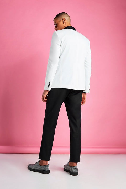 White Slim Tuxedo