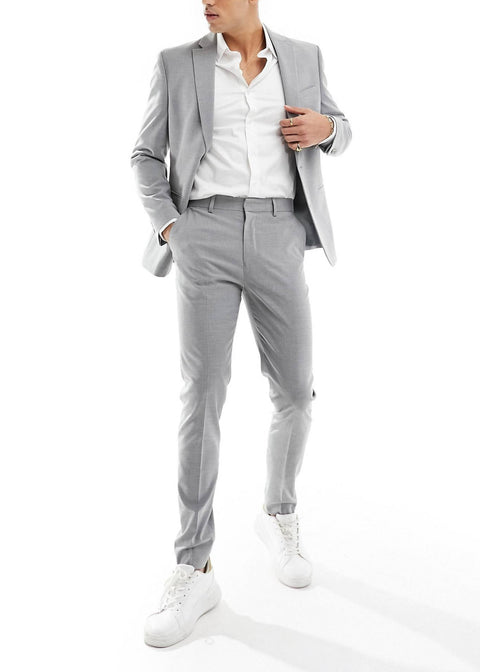 Grey Slim Fit Suit