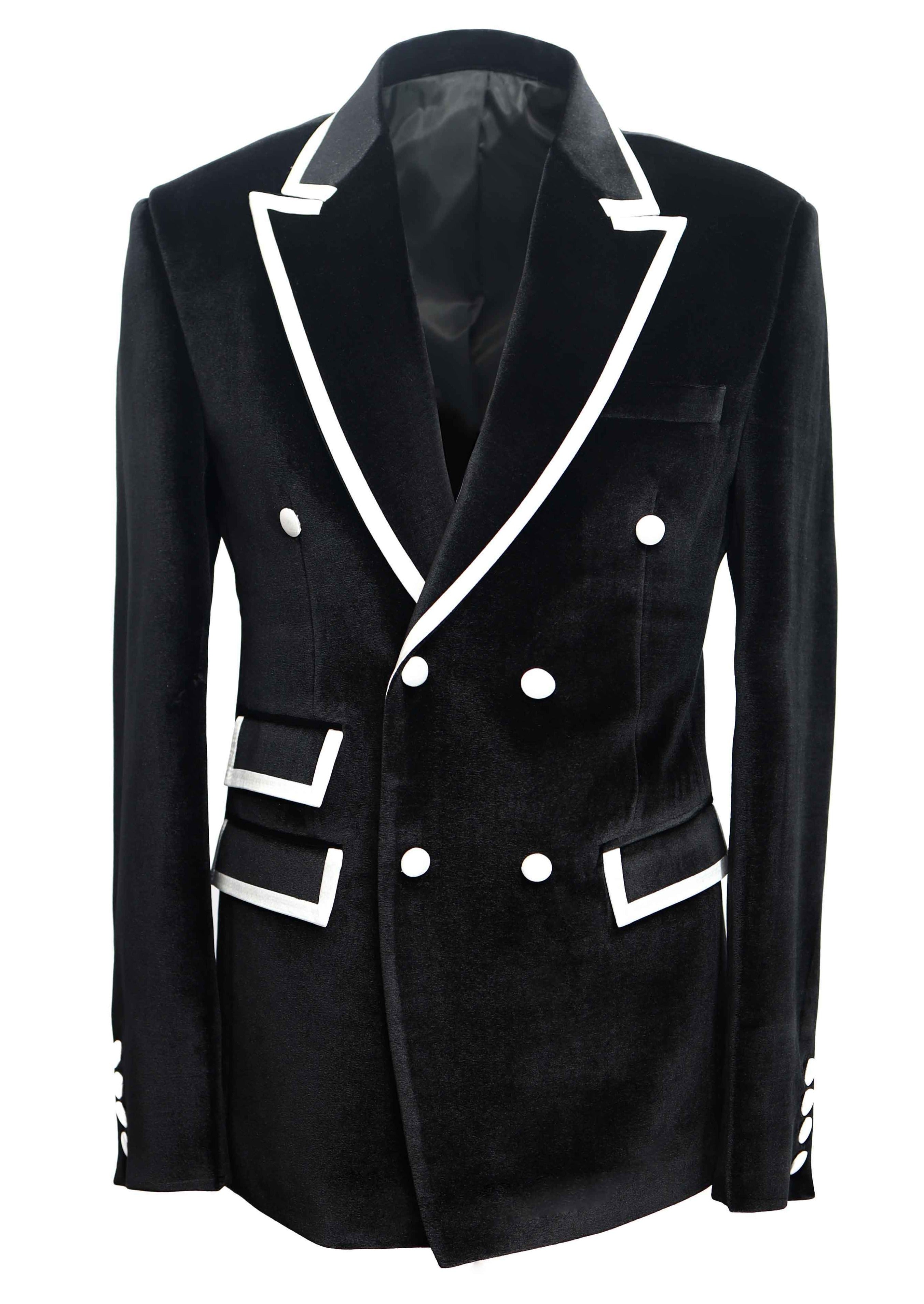 White velvet hot sale suit jacket