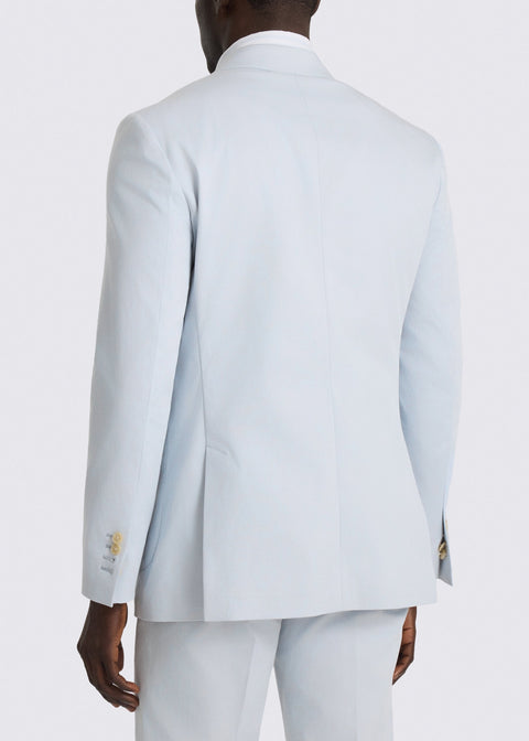 Pale Blue Double Breasted Suit