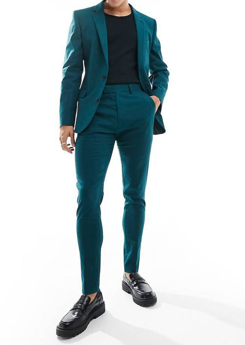 Forest Green Slim Fit Suit