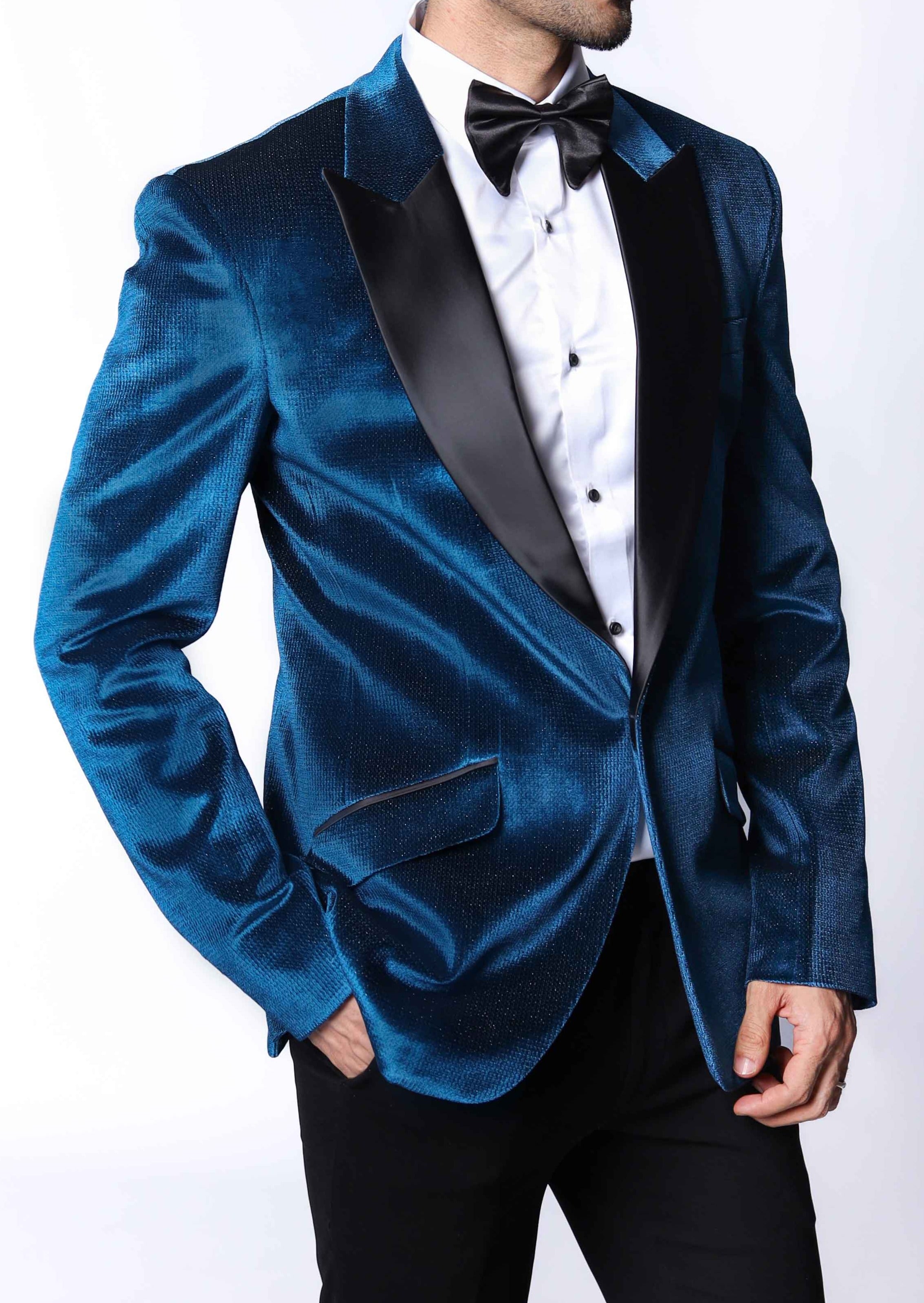 Velvet Blazers Men Tumuh