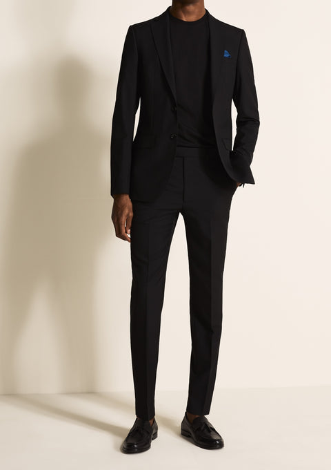 Slim Fit Black Suit
