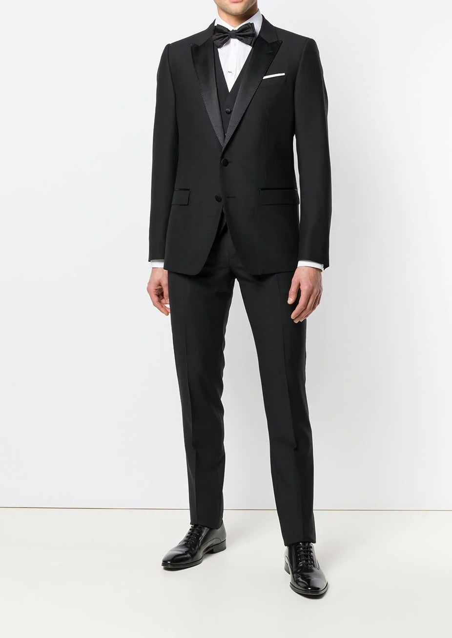 Torre Black Dinner Suit (full outfit) - Top Mark Suits