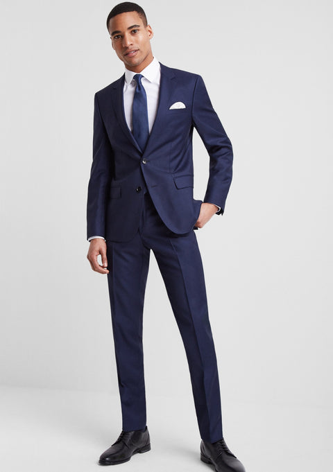Navy Suit for Wedding